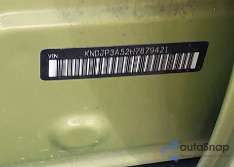 2017 Kia Soul + из США, поврежденный, VIN KNDJP3A52H7879421